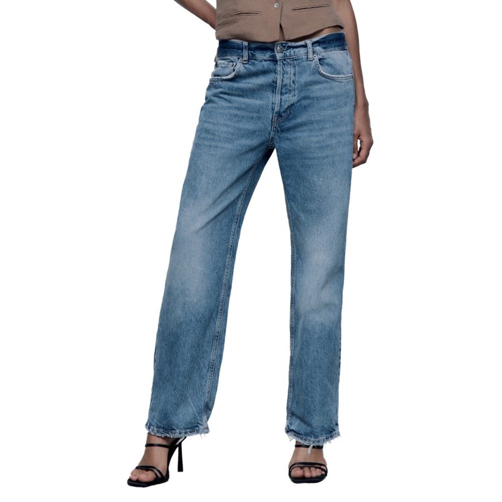 NWT Zara ZW The Relaxed Boyfriend Jeans
